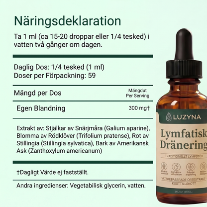 Drena+ Lymfatiskt Flytande Tillskott